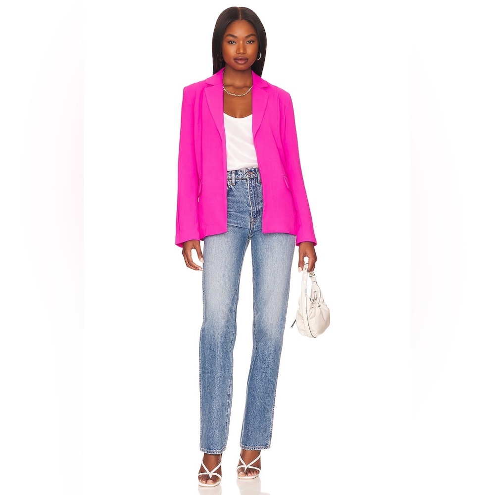 Steve Madden hot pink casual blazer